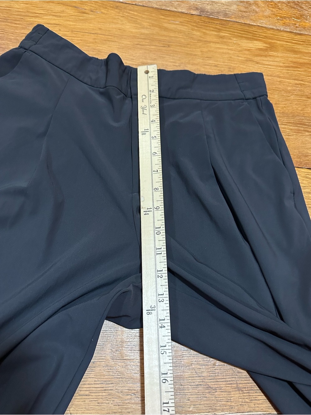 Athleta women’s sz 8 black Wide-Leg Pull-On Pants - Picture 8 of 10